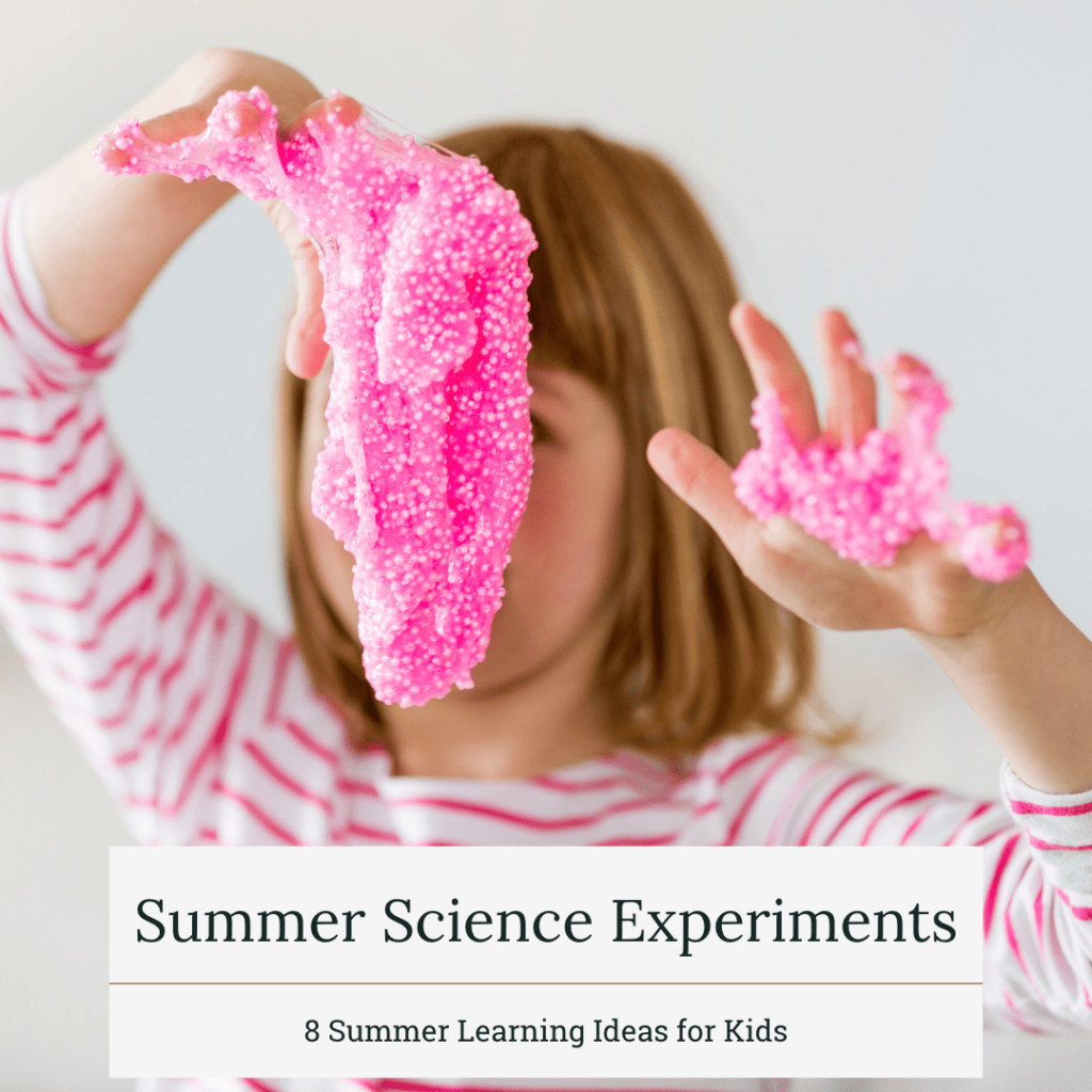 summer science experiments for kids