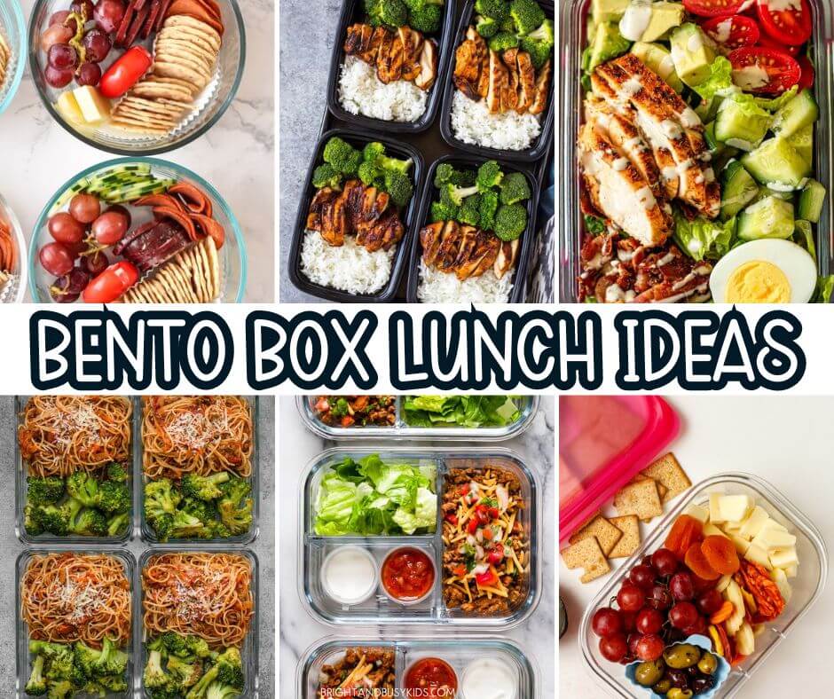 Bento Box Lunch Ideas for Work or School