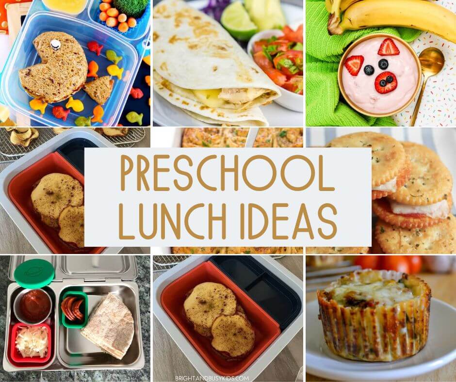 Preschool Lunch Ideas