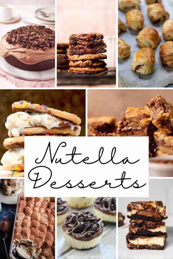 Easy Nutella Desserts