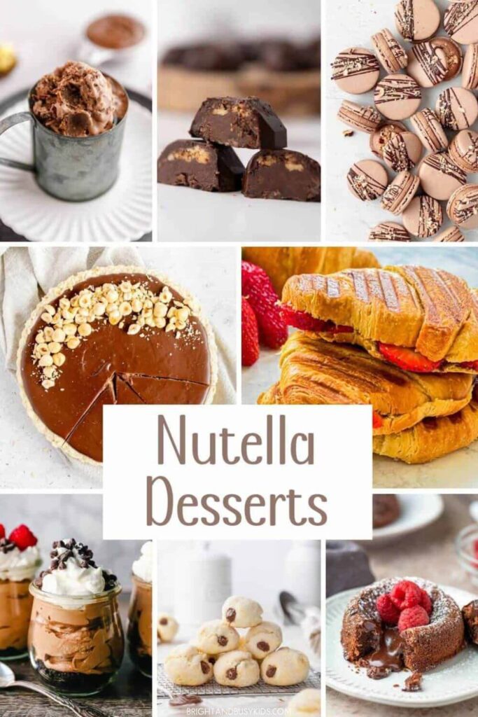 Sweet Nutella Desserts