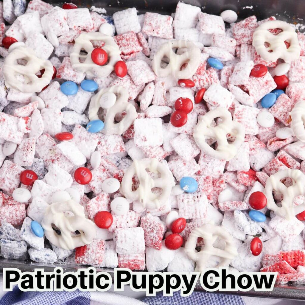 Mixed Patriotic Puppy Chow