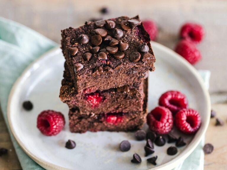 Chocolate Raspberry Brownies