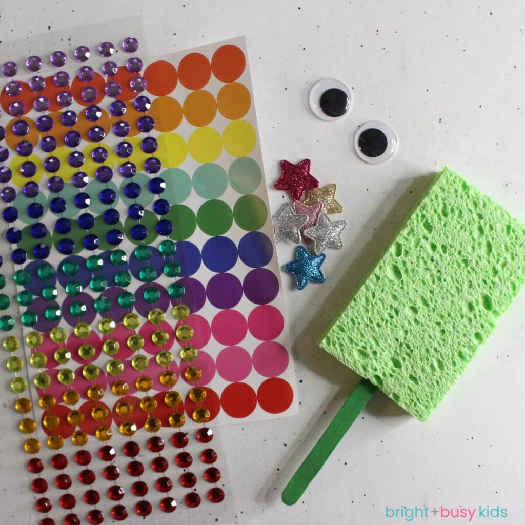 Kitchen Sponge Puppet Supplies